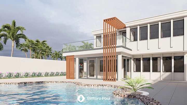 Project Bintoro Pool - Kolam Renang Modern