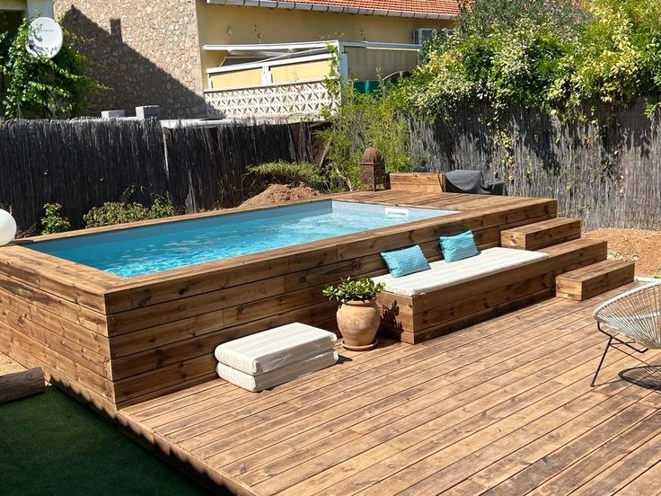 above ground pool